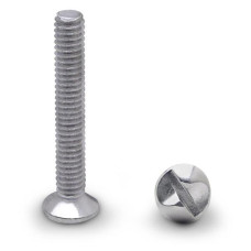 990009423 100 PACK (9423) 8-32 X 1" OVAL ONE WAY SCREW-STEEL/CHROME 990009423 100 PACK (9423) 8-32 X 1" OVAL ONE WAY SCREW-STEEL/CHROME