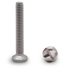 990009449 100 PACK (9449) 8-32 X 1-1/8" OVAL ONE WAY SCREW STAINLESS 990009449 100 PACK (9449) 8-32 X 1-1/8" OVAL ONE WAY SCREW STAINLESS