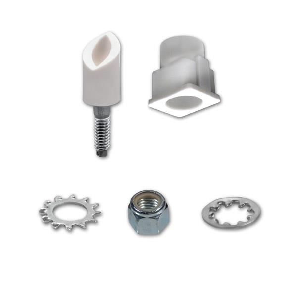 97345 PINTLE & CAM SET 7/8" SQUARE - UNSHAVED (INCLUDES 98185, 98175 + HDWR)