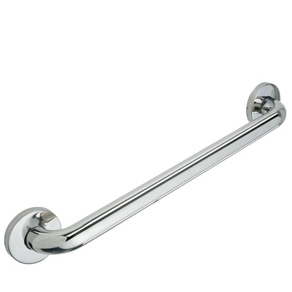 250361 36" STRAIGHT GRAB BAR 1-1/4" POLISHED S/S STUD WALL MT