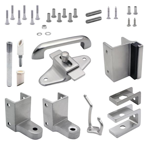 627903 DOOR HARDWARE OUT 7/8" DOOR - 1-1/4" POST SS W/5053 6LP