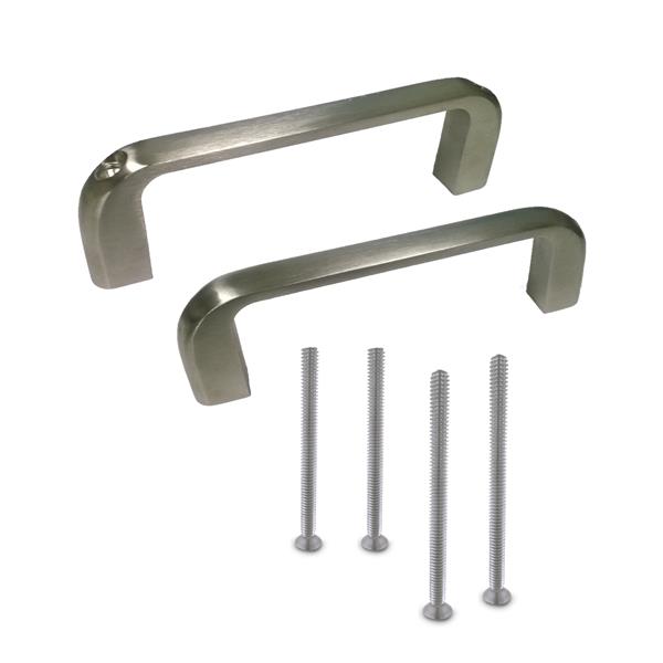 189373 DOOR PULL SET - 5-1/2" (126673/127783) FOR 3/4" - 1" DOOR- SS 6LP