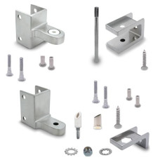 63303 REPLACEMENT HINGE PACK 1" DOOR-AMP STAINLESS 63303 REPLACEMENT HINGE PACK 1" DOOR-AMP STAINLESS