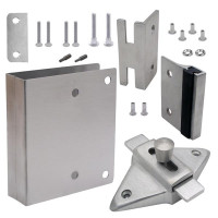 115493 FIX-IT KIT LATCH IN 1" (SQUARE EDGE) STAINLESS 115493 FIX-IT KIT LATCH IN 1" (SQUARE EDGE) STAINLESS