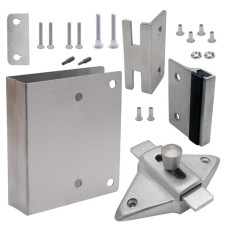 115493 FIX-IT KIT LATCH IN 1" (SQUARE EDGE) STAINLESS 115493 FIX-IT KIT LATCH IN 1" (SQUARE EDGE) STAINLESS