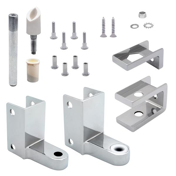 663150 REPLACEMENT HINGE PACK 1" DOOR & POST 6LP