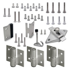 612723 DOOR HARDWARE (LH-IN) 1" DOOR 1-1/4" POST (7893) SS 6LP
