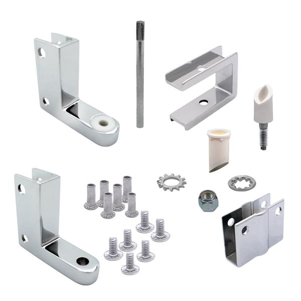 63910 REPLACEMENT HINGE PACK 1/2" DOOR & POST 6LP