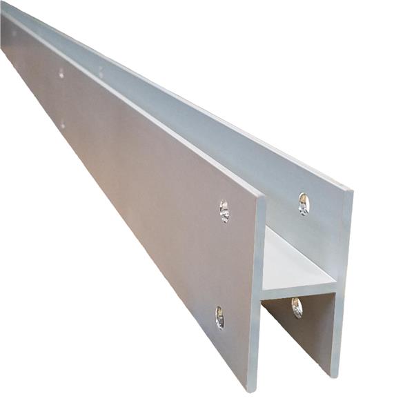 2858 H-BRACKET (1" TO 1") X 54" ALUMINUM