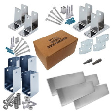 6202220 HARDWARE KIT-ALCOVE STALL-IN- 1-1/4" POST- 7/8" DOOR 6LP
