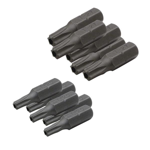 127353 COMBO PACK BITS (96503) T-27 (5) AND (96513) T-20 (5) 6-LOBE