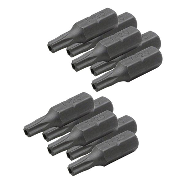 127343 10 PACK (96513) BIT FOR T-20 6-LOBE FASTENERS
