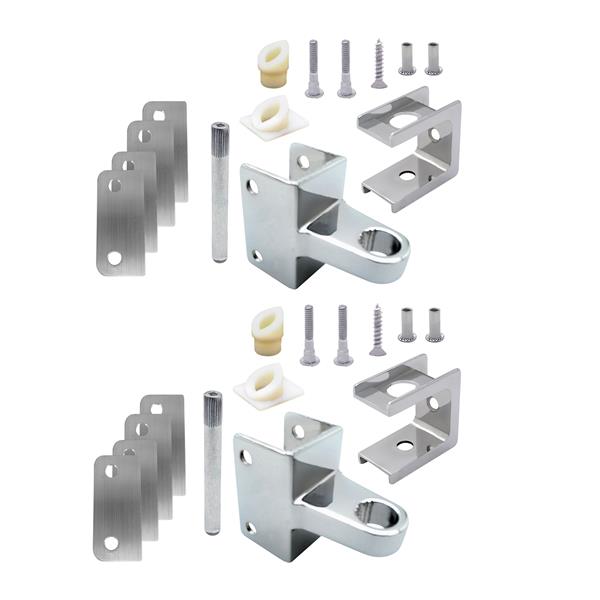 663990 REPLACEMENT HINGE PACK 1" DOOR & 1" POST(M-BRACKET) 6LP