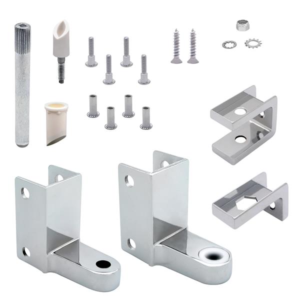 63840 REPLACEMENT HINGE PACK 7/8" DOOR & 1"POST