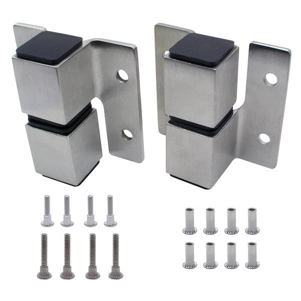 7413 HINGE-SURFACE MOUNTED (RH-IN/LH-OUT) SQUARE BARREL STAINLESS
