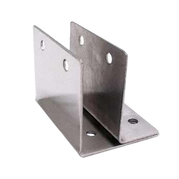 2279 WALL BRACKET ONE EAR 1" X 3" LONG - STAMPED S/S