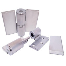 131543 HINGE-SURFACE MOUNTED (RH-IN/LH-OUT) W/COVER S/S 131543 HINGE-SURFACE MOUNTED (RH-IN/LH-OUT) W/COVER S/S