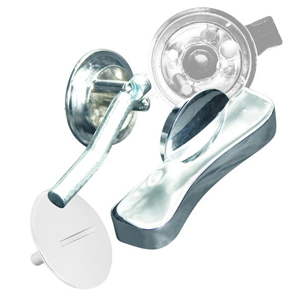 8190 LATCH-CONCEALED-ROUND BAR-ADA