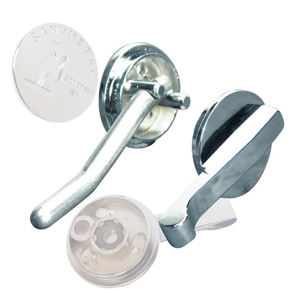 6860 LATCH-CONCEALED-W/ZINC BAR-SAN