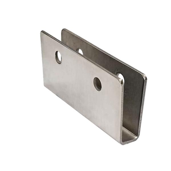 2989 U-BRACKET 1/2" X 3" LONG - STAMPED S/S
