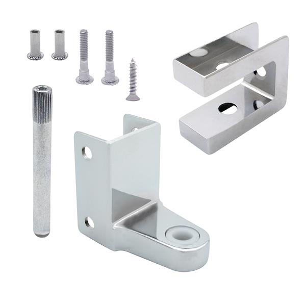 63330 REPLACEMENT HINGE PACK TOP 7/8" DOOR- MET