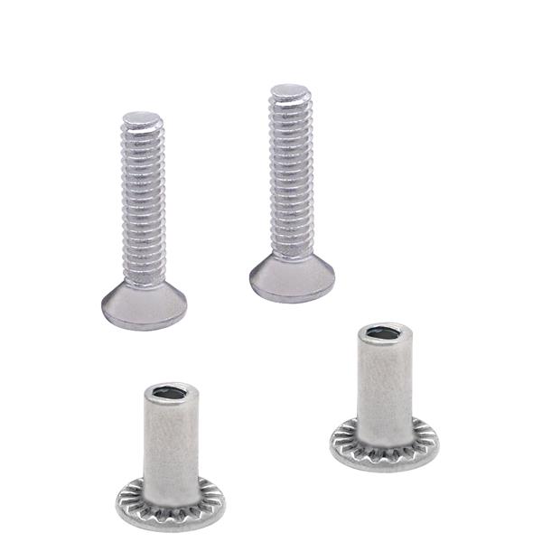 60590 SCREW PACK - HOOK (THRU BOLT) 6LP