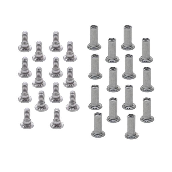 191879 SCREW PACK FOR PIANO HINGE (7759/7769) 3/4" DOOR- SS 6LP