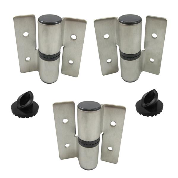 7209 HINGE-SURFACE-.125 HD-SS-"B" TYPE (RH-IN/LH-OUT) (7199) 2T/1B