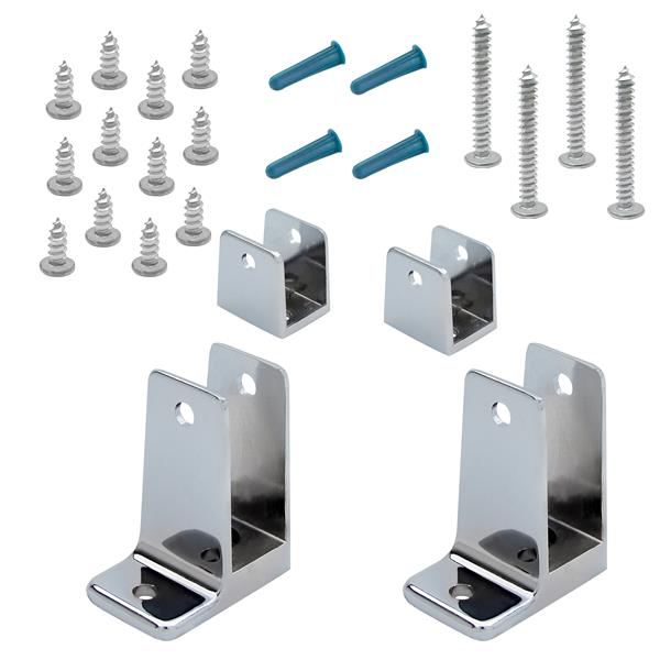 77761 END PANEL PACK 1" MET-15570_R1 P1 DC / P-LAM - CHROME