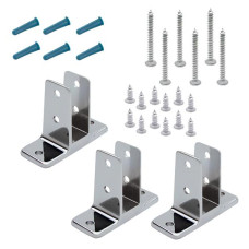 77691 URINAL SCREEN KIT 1" MET-15823_R1 WH / P-LAM - CHROME 77691 URINAL SCREEN KIT 1" MET-15823_R1 WH / P-LAM - CHROME
