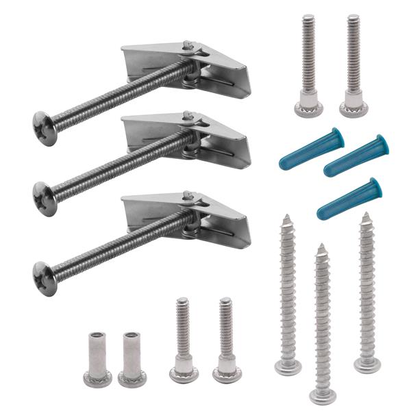 60079 SCREW PACK - URINAL SCREEN BRACKET (6LP) STAINLESS