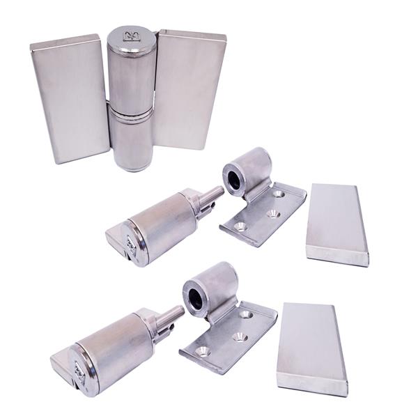131873 HINGE-SURFACE MOUNTED (RH-IN/LH-OUT) W/COVER (2T/1B OF 131543) CRSS
