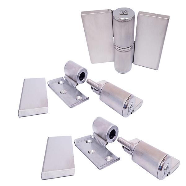 131883 HINGE-SURFACE MOUNTED (LH-IN/RH-OUT) W/COVER (2T/1B OF 131553) CRSS