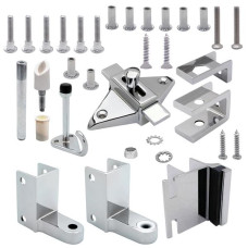611340 DOOR HARDWARE (INSWING) 1" DOOR & POST(5820) 6LP
