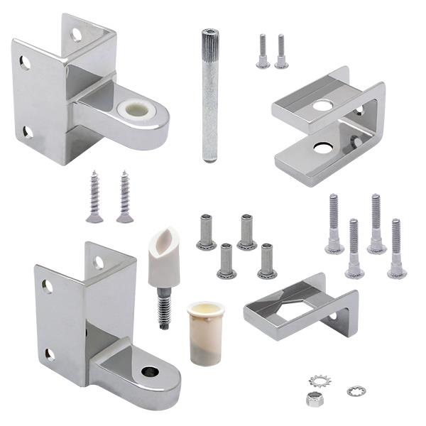 63940 REPLACEMENT HINGE PACK 1" DOOR 1-1/4" POST OM 6LP