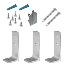 15793 HEADRAIL BRACING PACK (3) ANGLE BRACKETS STAINLESS 15793 HEADRAIL BRACING PACK (3) ANGLE BRACKETS STAINLESS