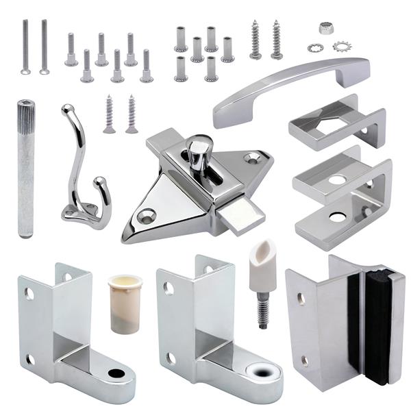 621300 DOOR HARDWARE OUTSWING-1"DR & PT 6LP