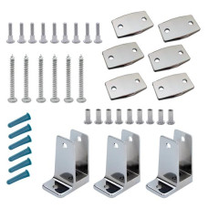 6715650 ALCOVE PACK ONE EAR 7/8" PANEL & POST (3 BRKTS) 6LP