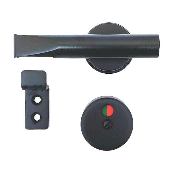 134495 LATCH-INDICATOR W/KEEPER (NO PIN & FASTENERS) STAINLESS - BLACK