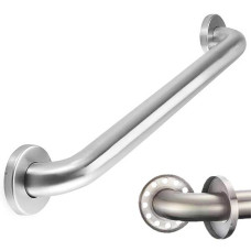 250958 18" STRAIGHT GRAB BAR 1-1/2" SATIN S/S STUD WALL MT 250958 18" STRAIGHT GRAB BAR 1-1/2" SATIN S/S STUD WALL MT