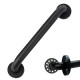 Grab Bars - Matte Black Dia. 1-1/2" Grab Bars - Matte Black Dia. 1-1/2"