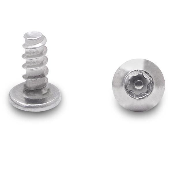 91439 12 X 11/16" PAN BLUNT-TIP 6-LOBE SCREW STAINLESS