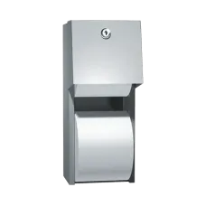 ASI - 0030/0031/0032 - Twin Hide-A-Roll Toilet Tissue Dispenser ASI - 0030/0031/0032 - Twin Hide-A-Roll Toilet Tissue Dispenser