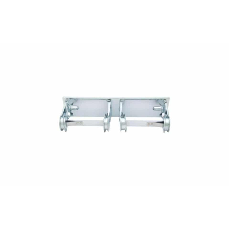 Bradley 5224 Tension Spring Control Dual Roll Toilet Paper Dispenser