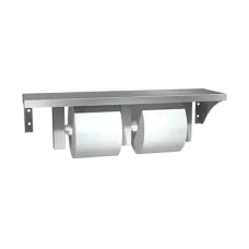 ASI - 0697-GAL - Shelf With Toilet Tissue Holder (Double) – Surface Mounted ASI - 0697-GAL - Shelf With Toilet Tissue Holder (Double) – Surface Mounted