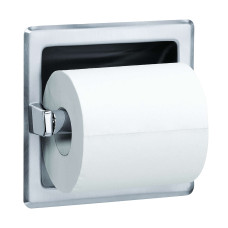 Bradley 5104 Recessed Single Roll Toilet Paper Dispenser Bradley 5104 Recessed Single Roll Toilet Paper Dispenser
