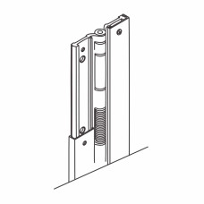 Scranton Products 54" Continuous Aluminum Spring Hinge - HH54CHA Scranton Products 54" Continuous Aluminum Spring Hinge - HH54CHA
