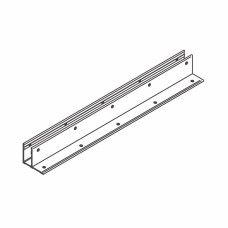 Scranton Products Continuous Aluminum Single Ear Bracket - HB54SA Scranton Products Continuous Aluminum Single Ear Bracket - HB54SA