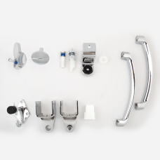 Hadrian B/F (ADA) Wrap Hinge Hardware Kit - 601025 Hadrian B/F (ADA) Wrap Hinge Hardware Kit - 601025