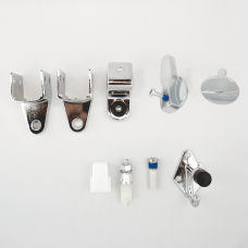 Hadrian Standard Wrap Hinge Hardware Kit - 601005 Hadrian Standard Wrap Hinge Hardware Kit - 601005